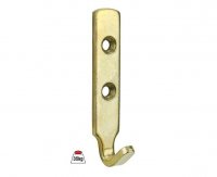 2986Plate-Hook-62mm-Brass-Plated-2986